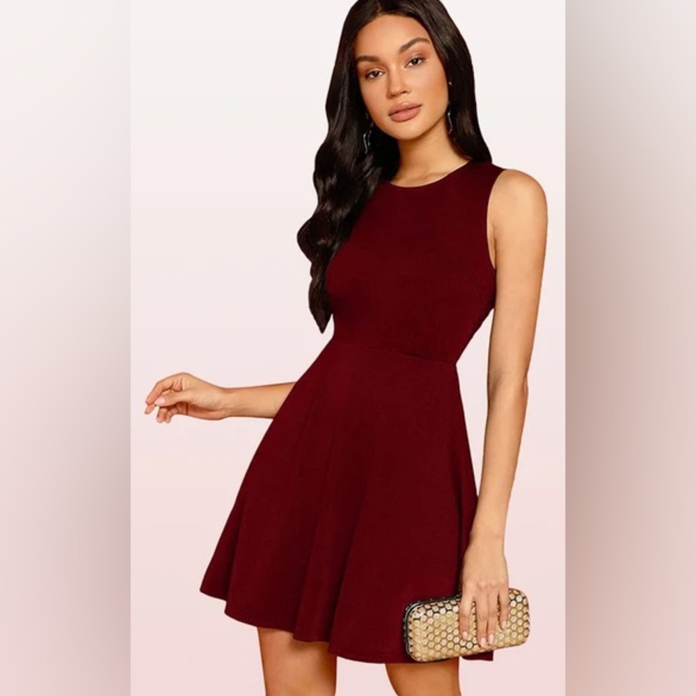 Hollister Cross Back Cutout Mini Dress